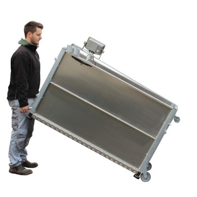 Mobile weighing cage