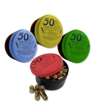 Cartouches d'etourdissement Blitz 9x17mm percussion centrale