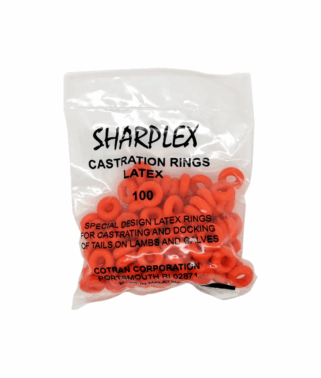 32-406 SHARPFLEX Anneaux de castration
